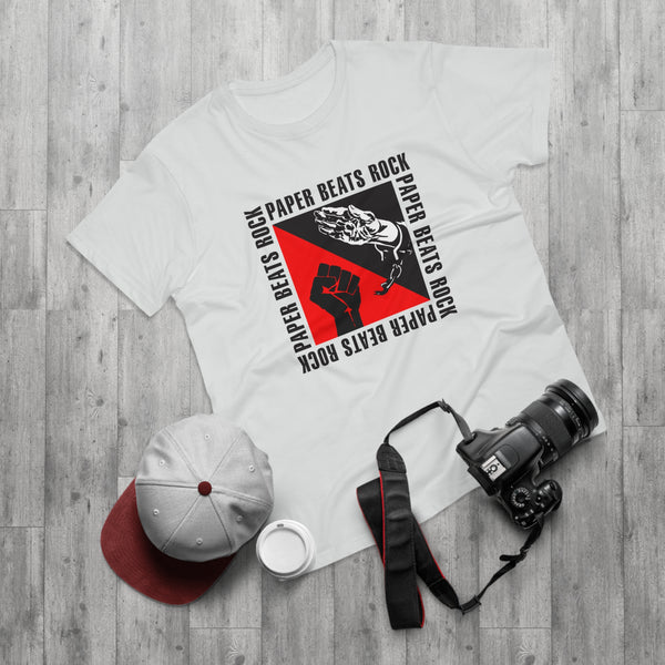 Paper Beats Rock | T-paita