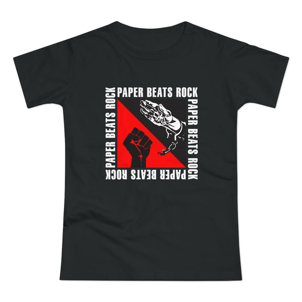 Paper Beats Rock | Naisten t-paita