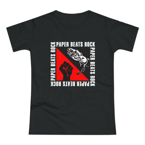 Paper Beats Rock | Naisten t-paita
