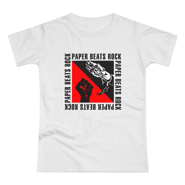 Paper Beats Rock | Naisten t-paita