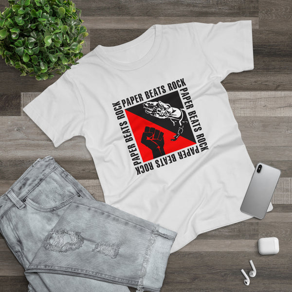 Paper Beats Rock | Naisten t-paita