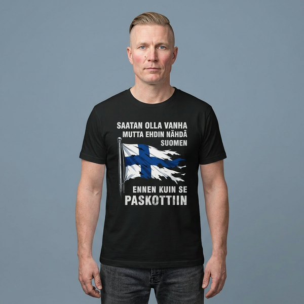 Saatan olla vanha mutta... | T-paita