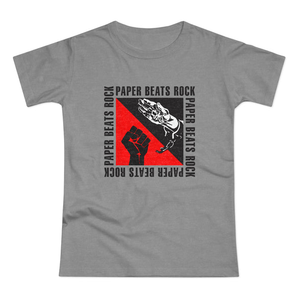 Paper Beats Rock | Naisten t-paita