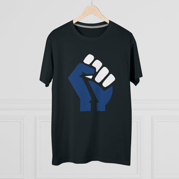 Sinivalkoinen nyrkki | T-paita