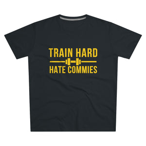 Train Hard - Hate Commies | T-paita