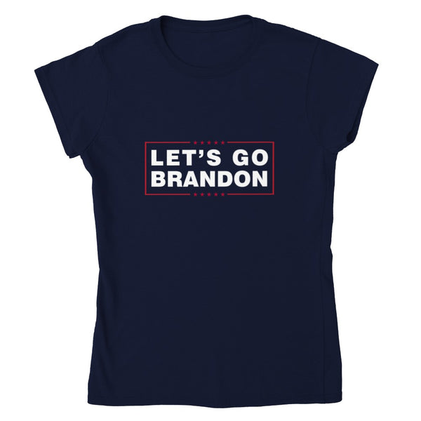 Let’s Go Brandon | Naisten lady fit t-paita